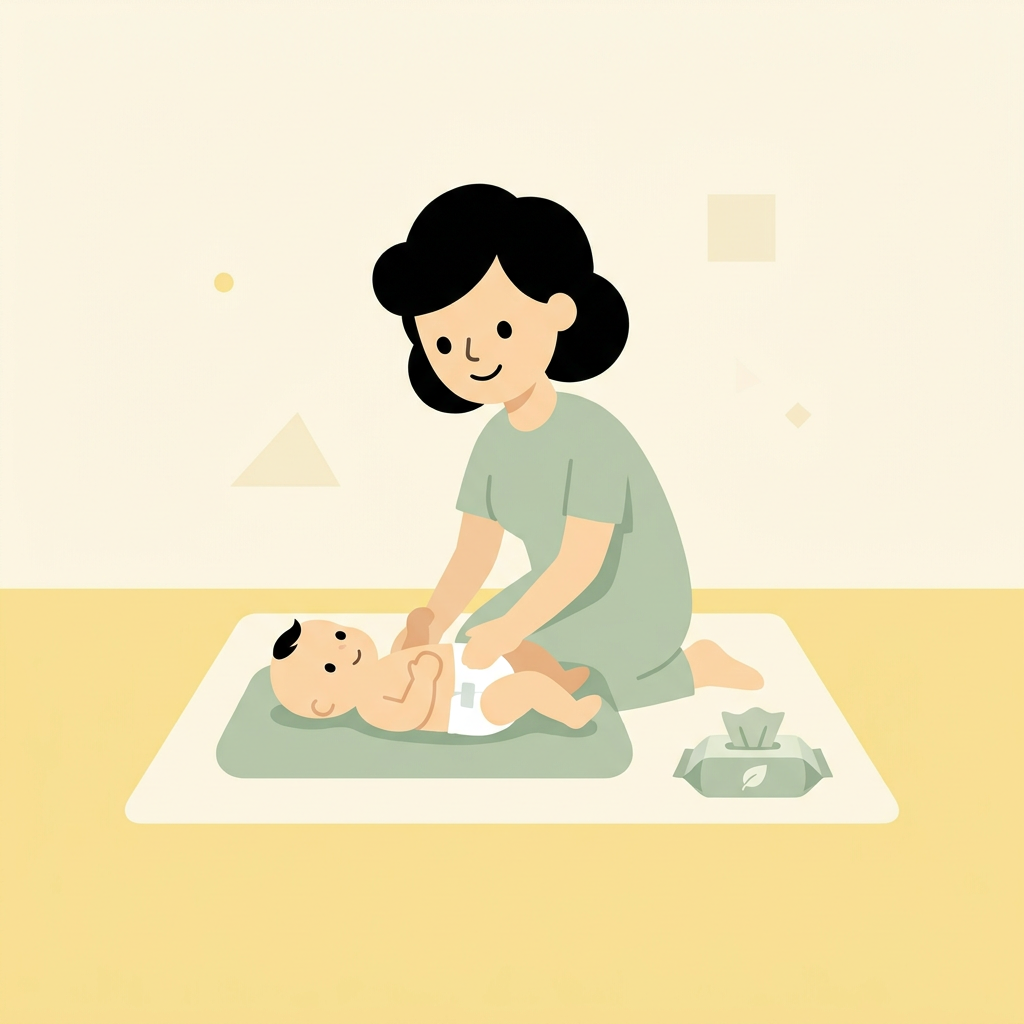 100일 아기 기저귀 발진 예방법