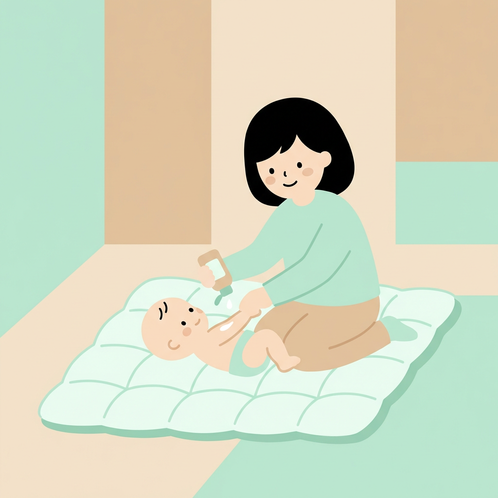 아기 아토피, 100일 아기 관리 후기와 루틴