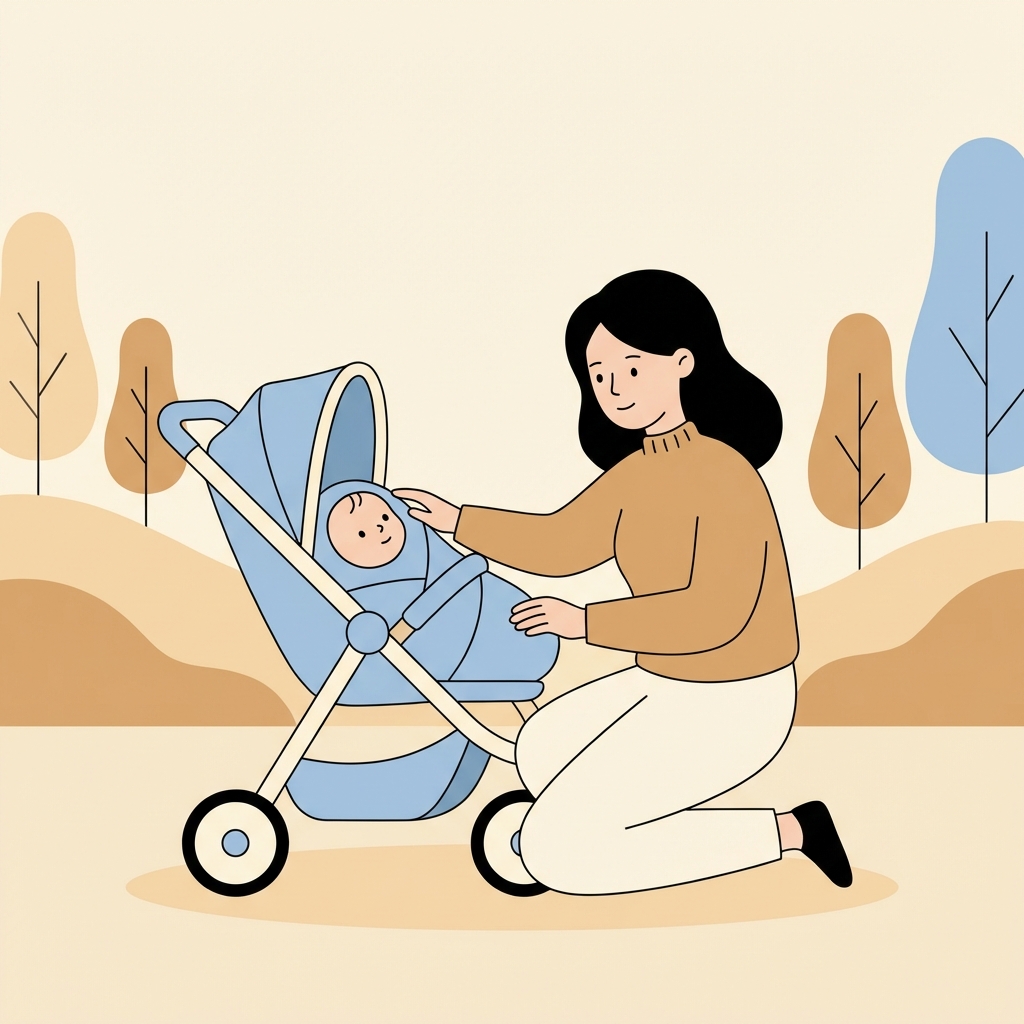 아기 유모차 거부, 100일 시기 대처법