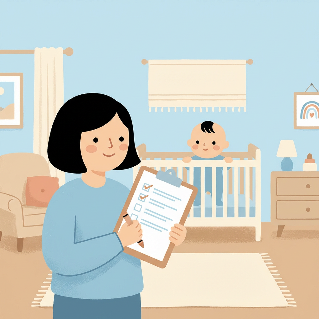 아기방 꾸미기, 안전과 동선을 잡는 순서