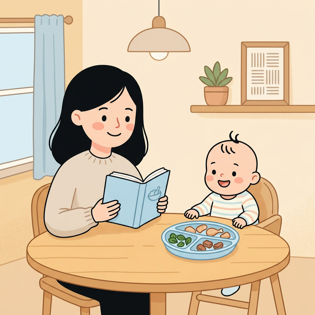 12개월 아기의 철분을 식사로 챙겨요