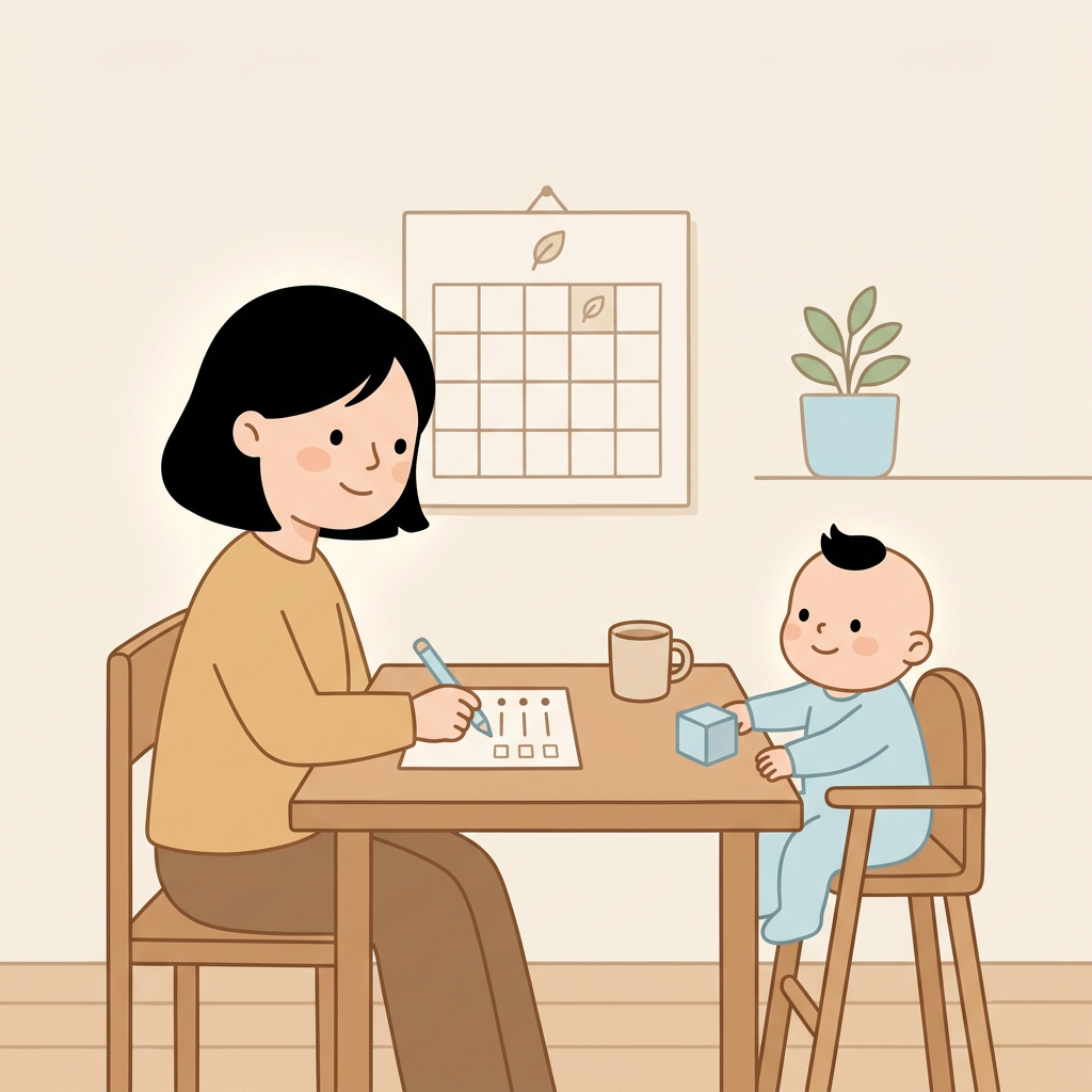 6개월 아기 예방접종, 일정을 챙겨요