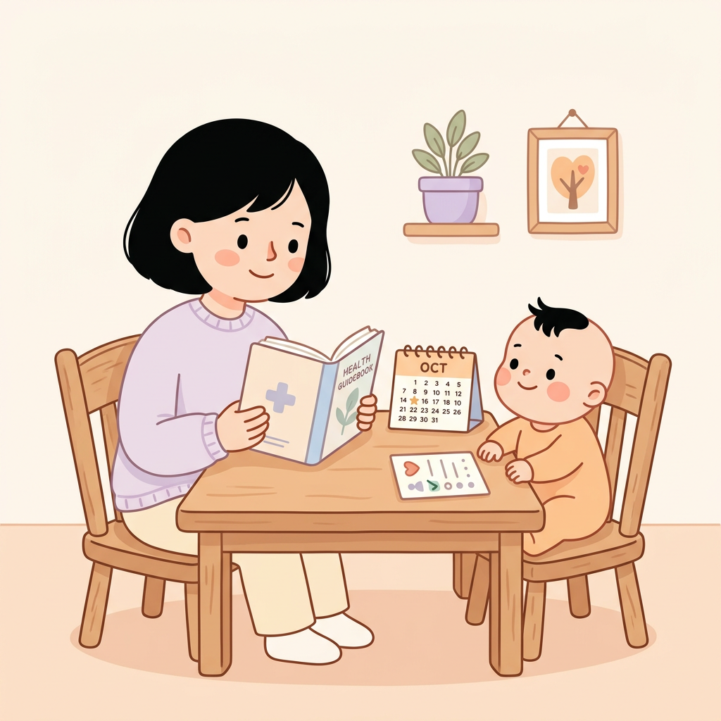 9개월 아기의 수족구를 차분히 돌봐요