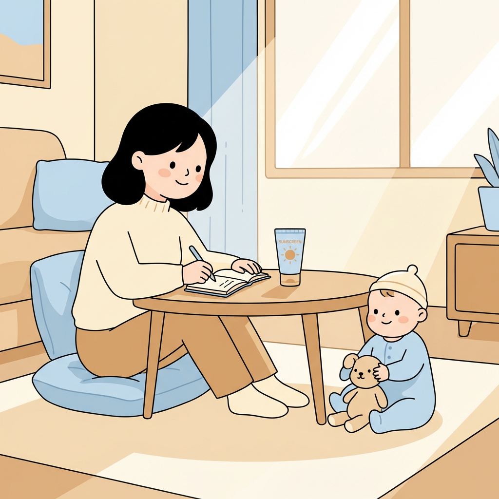 아기 선크림, 9개월 실사용 후기 핵심만